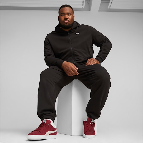 Buzo con cierre Better Essentials para hombre, PUMA Black, large-ARG