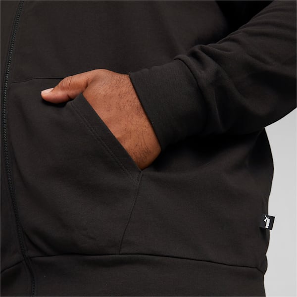 Buzo con cierre Better Essentials para hombre, PUMA Black, large-ARG