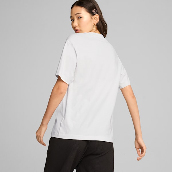 HER Graphic Tee Women, PUMA White, large-ZAF