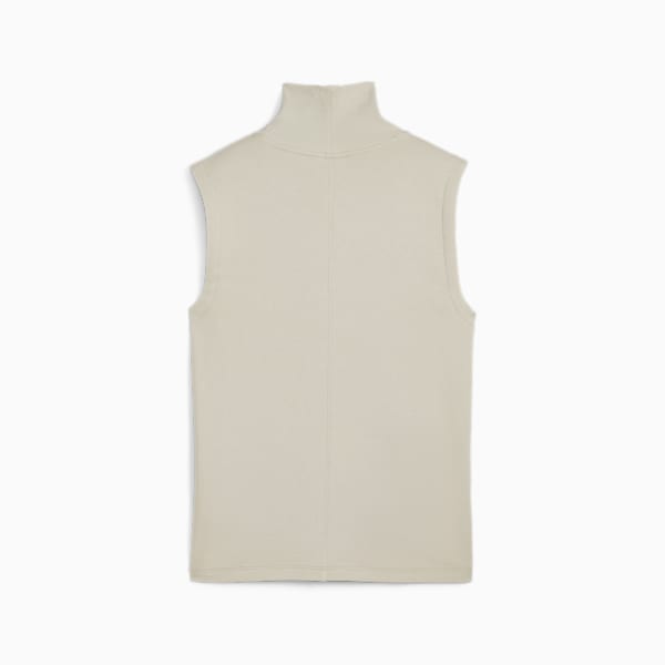 HER Turtleneck Vest Women, Desert Dust, large-ZAF