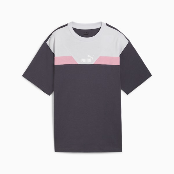 PUMA POWER Relaxed Tee Women, Galactic Gray, large-ZAF
