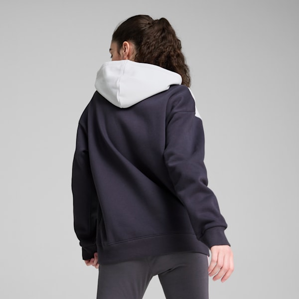 PUMA POWER Hoodie Women, Galactic Gray, large-ZAF