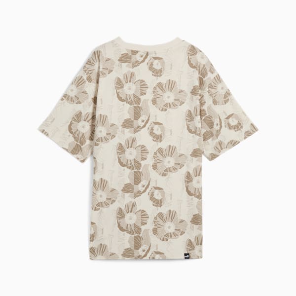 Remera con estampado integral ESS+ CLASS ACT para mujer, Alpine Snow, large-ARG
