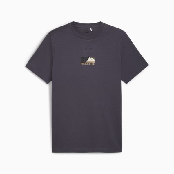 BETTER SPORTSWEAR Tee Men, Galactic Gray, large-ZAF