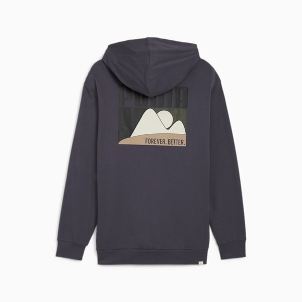 Campera con capucha BETTER SPORTSWEAR para hombre, Galactic Gray, large-ARG