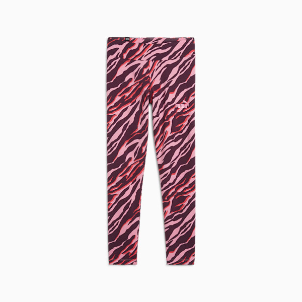 ESS+ ANIMAL Leggings Youth, Mauved Out, large-ZAF
