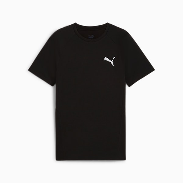 Camiseta EVOSTRIPE Juvenil, PUMA Black, large-MEX