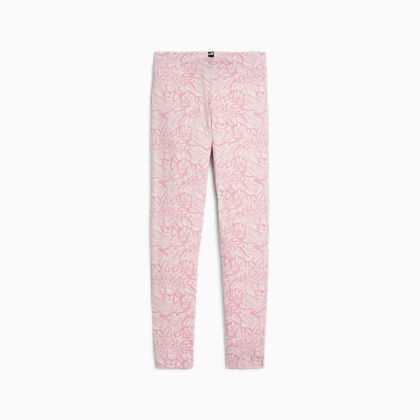 ESS+ TROPICAT Leggings Youth, Mauved Out, large-ZAF