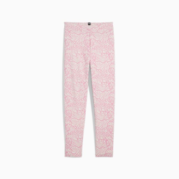 ESS+ TROPICAT Leggings Youth, Mauved Out, large-ZAF