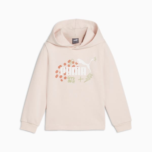 ESS+ PUMA Hoodie Kids, Island Pink, large-ZAF