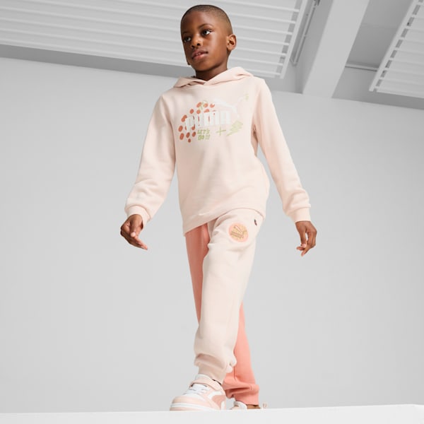 ESS+ PUMA Hoodie Kids, Island Pink, large-ZAF