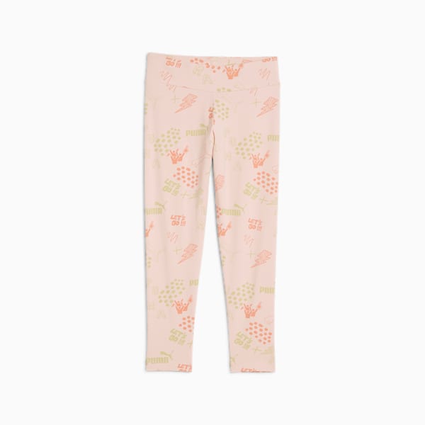 Essentials+ PUMA Leggings Kids, Island Pink, large-ZAF
