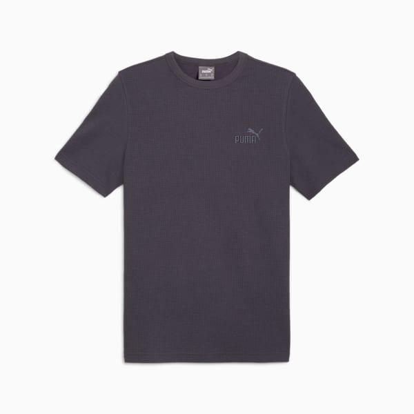 Remera en tejido waffle ESS ELEVATED para hombre, Galactic Gray, large-ARG