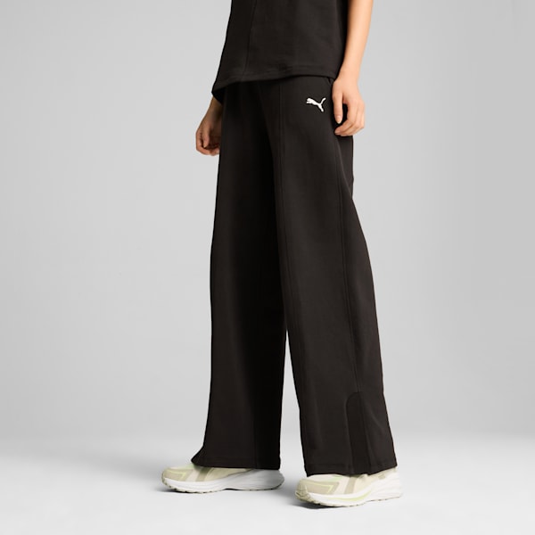 HER Straight Pants Women, PUMA Black, large-ZAF