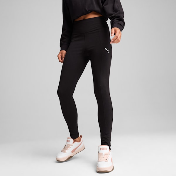 HER High-Waist Leggings Women, PUMA Black, large-ZAF