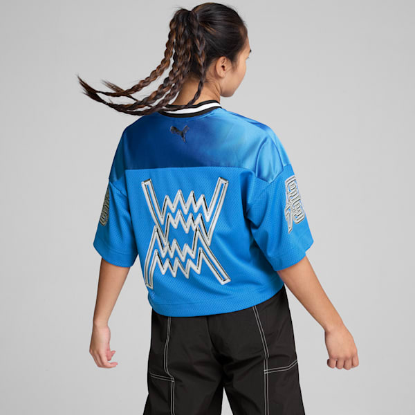 Cherry on Top Cropped Basketball Jersey Women, Hyperlink Blue, large-ZAF