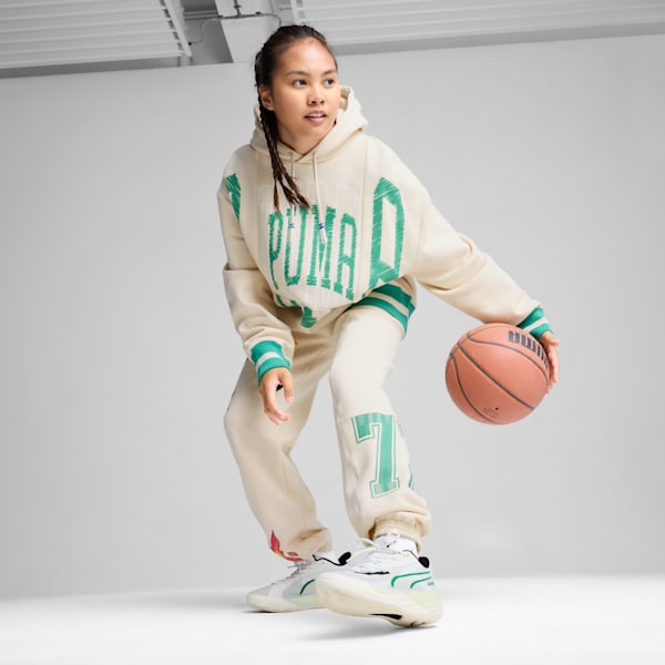 Getting Crafty Basketball Hoodie Unisex, Alpine Snow, large-ZAF