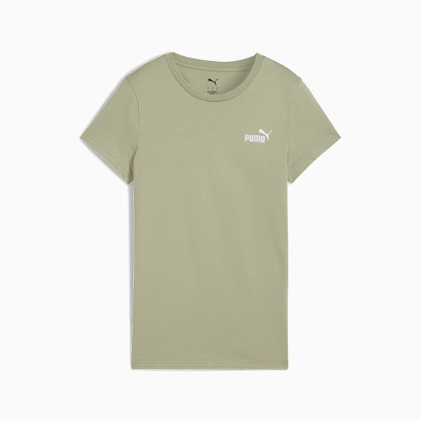Essentials Small No. 1 Logo Tee Women, Lux Army, large-ZAF