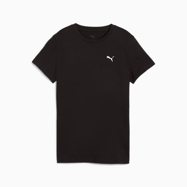Essentials Tee Women, PUMA Black, large-ZAF