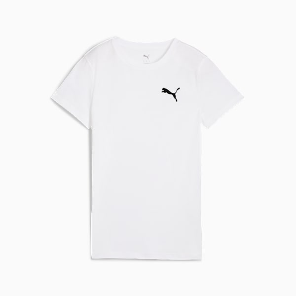 Essentials Tee Women, PUMA White, large-ZAF