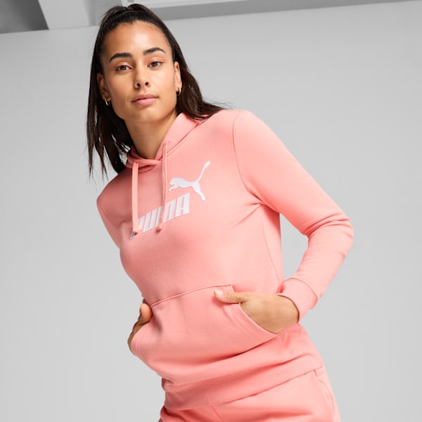 Sudadera Essentials No. 1 Logo para mujer, Pink Fruit, large-MEX
