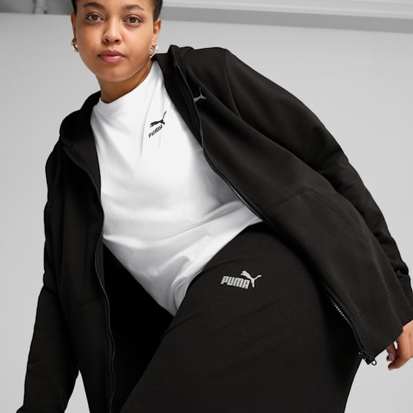 Leggings Essentials Small No. 1 Logo para mujer, PUMA Black, large-ARG