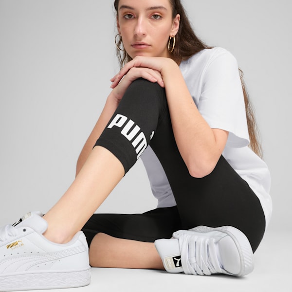 Sudadera Essentials No. 3/4 Logo para mujer, PUMA Black, large-MEX