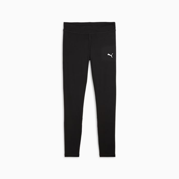 Essentials Poly Tights Women, PUMA Black, large-ZAF
