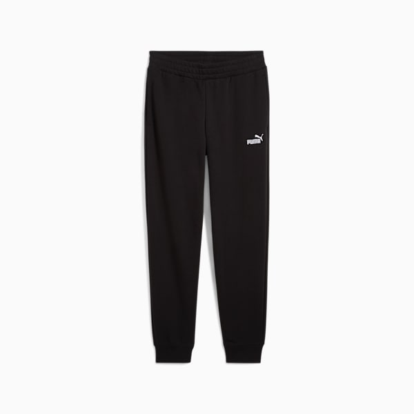 Pants Essentials Small No. 1 Logo para mujer, PUMA Black, large-MEX