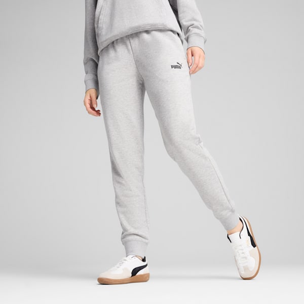 Pants Essentials Small No. 1 Logo para mujer, Light Gray Heather, large-MEX