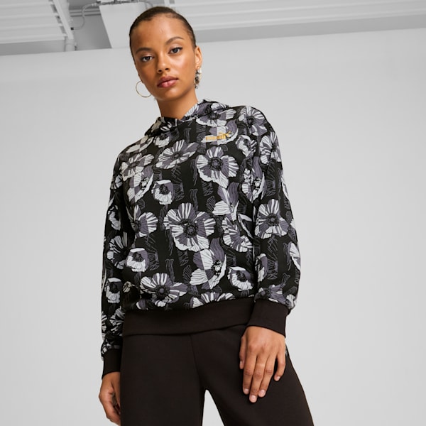Buzo con capucha ESS+ CLASS ACT para mujer, PUMA Black, large-ARG