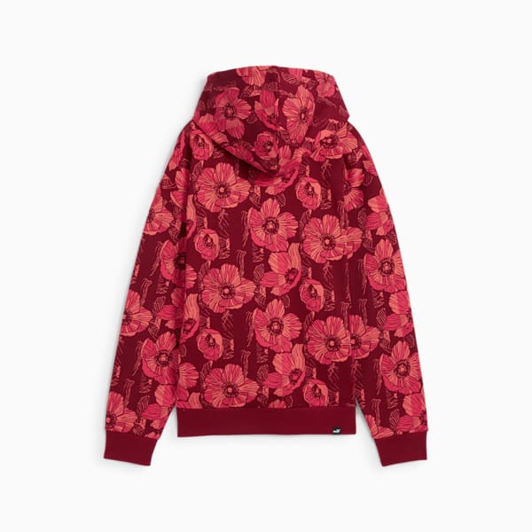 Buzo con capucha ESS+ CLASS ACT para mujer, Intense Red, large-ARG