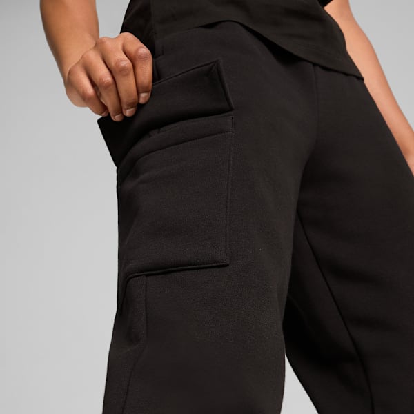 Pants ESS+ para mujer, PUMA Black, large-MEX