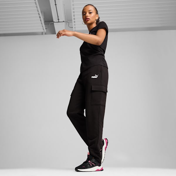 Pants ESS+ para mujer, PUMA Black, large-MEX