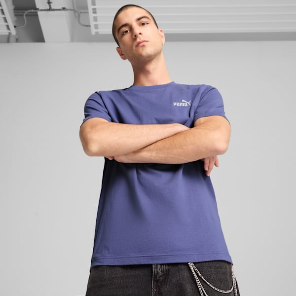 Playera Essentials No. 1 Logo para hombre, Blue Crystal, large-MEX