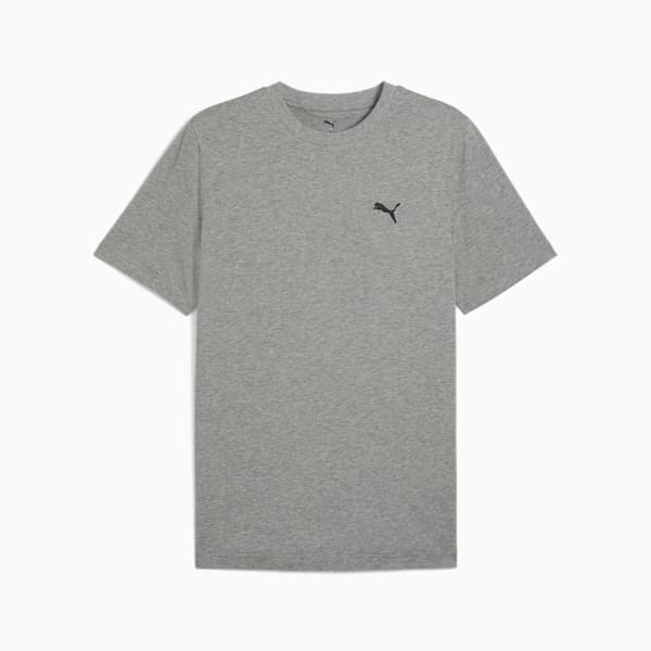 Remera Puma small logo, Medium Gray Heather, large-ARG