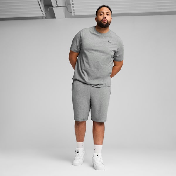 Remera Puma small logo, Medium Gray Heather, large-ARG