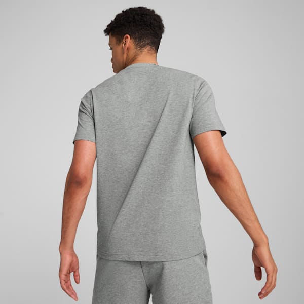 Remera Puma small logo, Medium Gray Heather, large-ARG