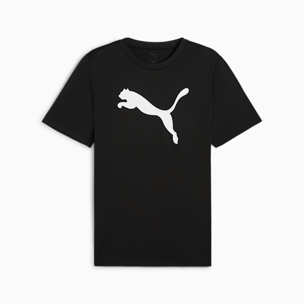 Essentials Poly Tee Men, PUMA Black, large-ZAF