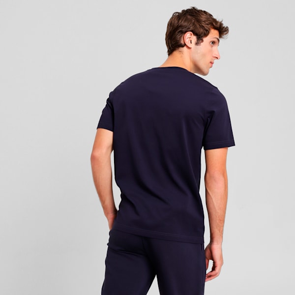 Playera hombre cuello en V ESS No. 1 Logo, New Navy, large-MEX
