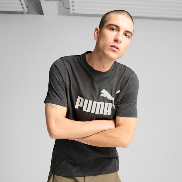 Remera Essentials No. 1 Logo Jaspeada II para hombre, Dark Gray Heather, large-ARG