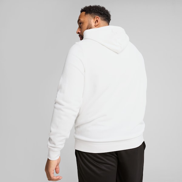 Essentials No. 1 Logo Hoodie Youth, PUMA White, large-MEX