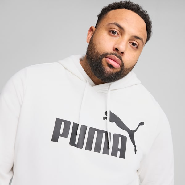 Essentials No. 1 Logo Hoodie Youth, PUMA White, large-MEX