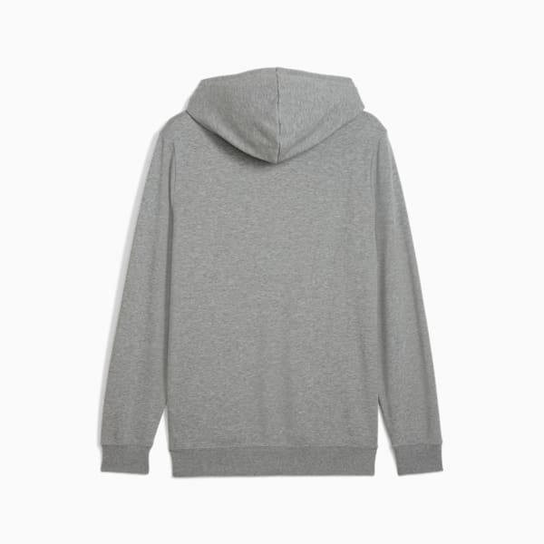 Essentials No. 1 Logo Hoodie Youth, Medium Gray Heather, large-MEX