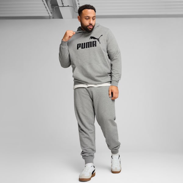 Essentials No. 1 Logo Hoodie Youth, Medium Gray Heather, large-MEX