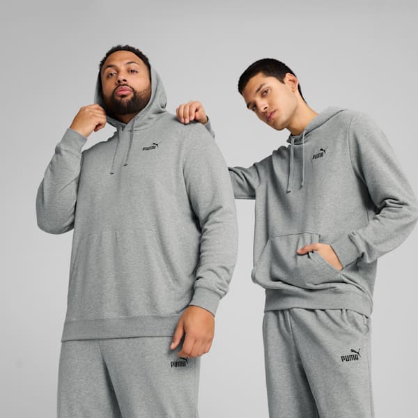 Sudadera hombre Essentials Small No. 1 Logo, Medium Gray Heather, large-MEX