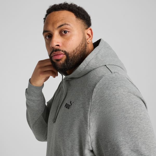 Sudadera hombre Essentials Small No. 1 Logo, Medium Gray Heather, large-MEX