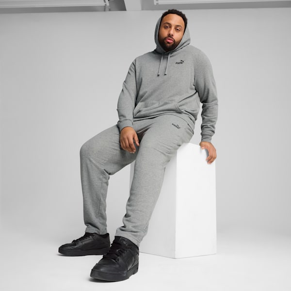 Sudadera hombre Essentials Small No. 1 Logo, Medium Gray Heather, large-MEX
