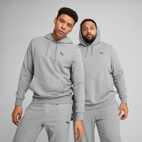 Buzo con capucha Essentials para hombre, Medium Gray Heather, large-ARG