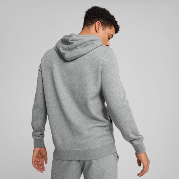 Buzo con capucha Essentials para hombre, Medium Gray Heather, large-ARG